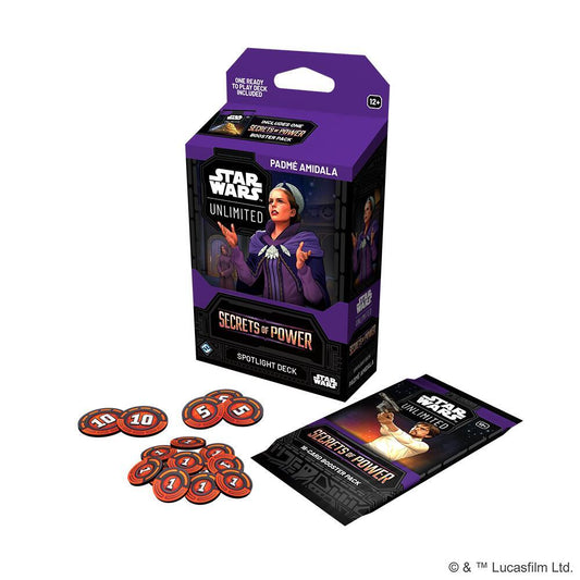 Star Wars: Unlimited Secrets of Power Spotlight Deck Padme Amidala