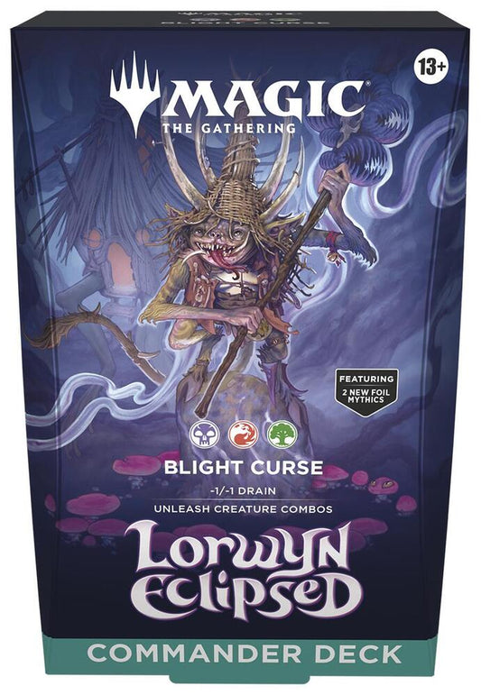 Magic: The Gathering Lorwyn Eclipsed Commander Deck — Blight Curse