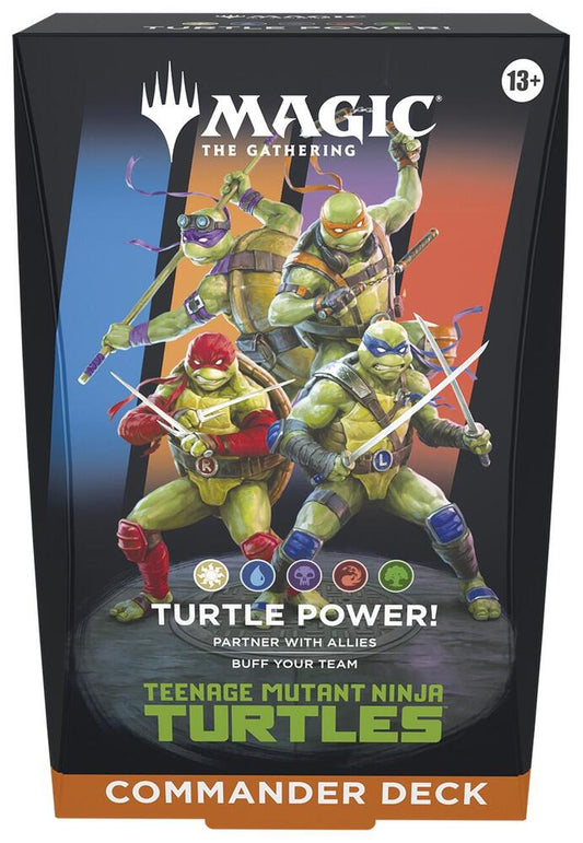 Magic: The Gathering Universes Beyond Teenage Mutant Ninja Turtles Commander Deck — Turtle Power!