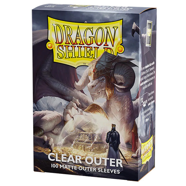 Dragon Shield Outer Matte Clear Card Sleeves (100ct)