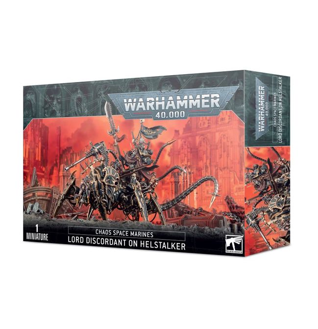 Warhammer 40,000- Chaos Space marines- Lord Discordant