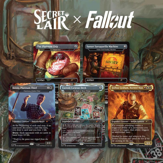 Magic: The Gathering Secret Lair Fallout: Welcome to New Vegas — Non-Foil Edition