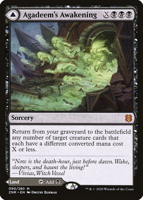 Agadeem's Awakening - Zendikar Rising #90 (Lightly Played)