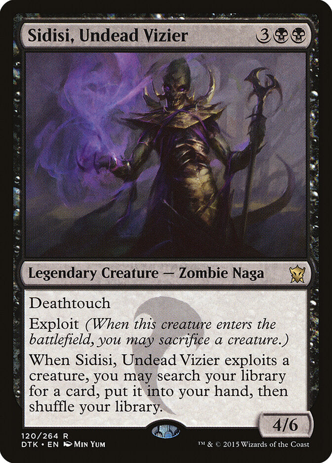 Sidisi, Undead Vizier - Dragons of Tarkir #120 (Lightly Played)