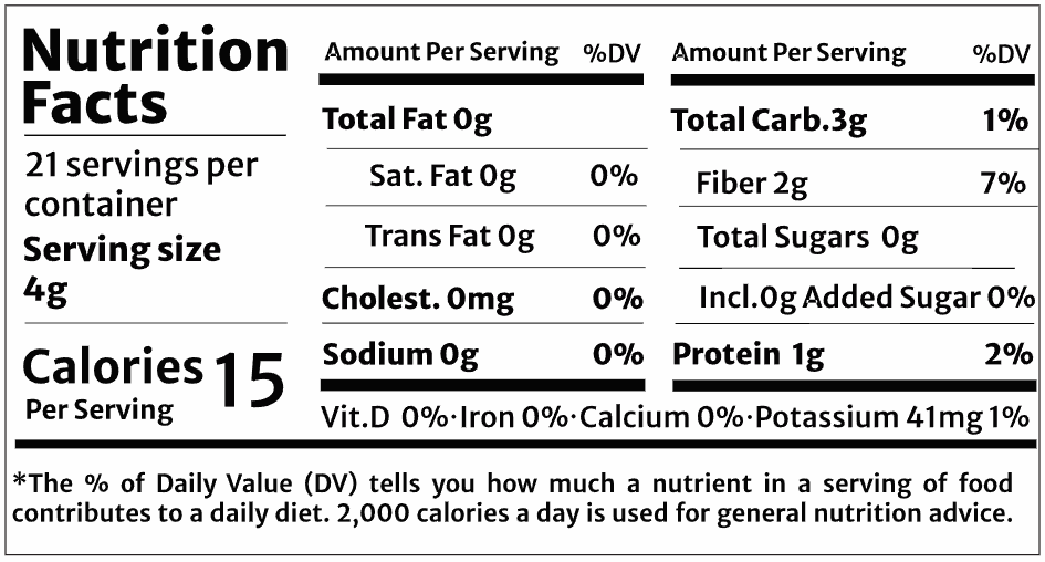 Shiitake Mushroom - 3 oz bag