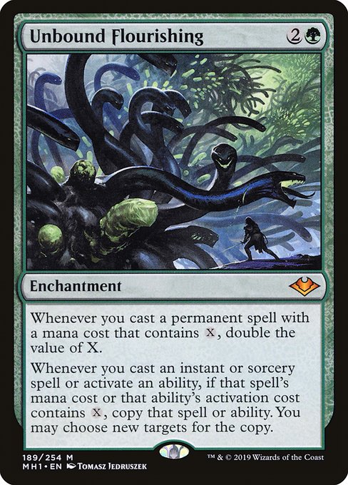 Unbound Flourishing - Modern Horizons #189 (Lightly Played)