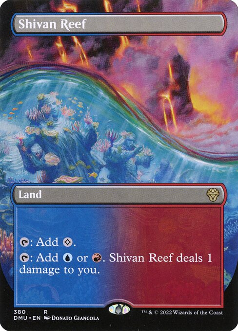 Shivan Reef - Dominaria United #380 (Near Mint)