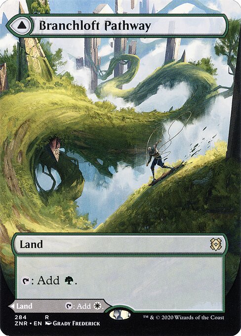 Branchloft Pathway // Boulderloft Pathway - Zendikar Rising #284 (Near Mint)