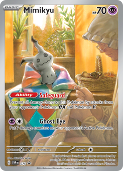 Mimikyu Holofoil - Scarlet & Violet Black Star Promos #75 (Near Mint)