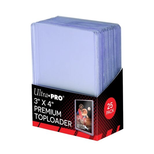 Ultra PRO 3" x 4" Ultra Clear Premium Toploaders (25ct)