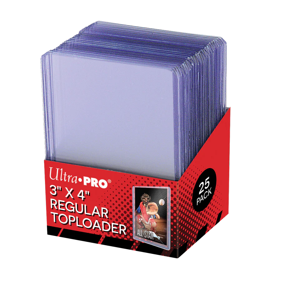 Ultra Pro 3" x 4" Regular Toploaders (25pk)