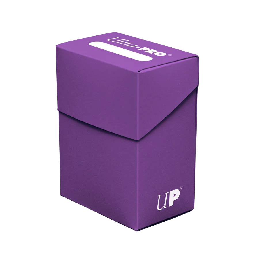 Ultra PRO Solid Color Purple Deck Box