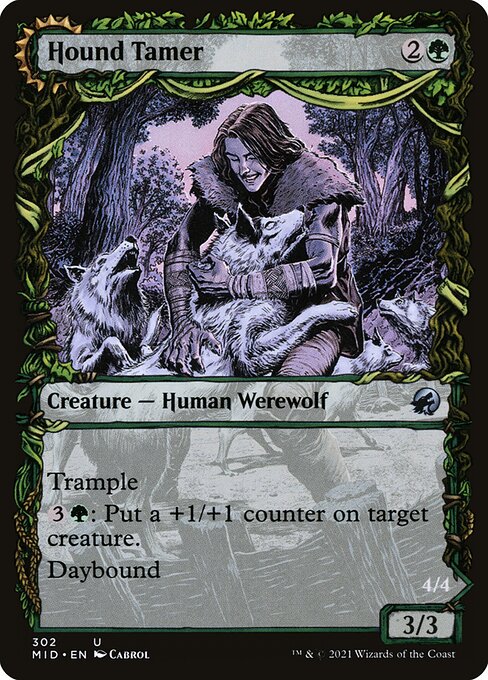 Hound Tamer // Untamed Pup - Innistrad: Midnight Hunt #302 (Near Mint)
