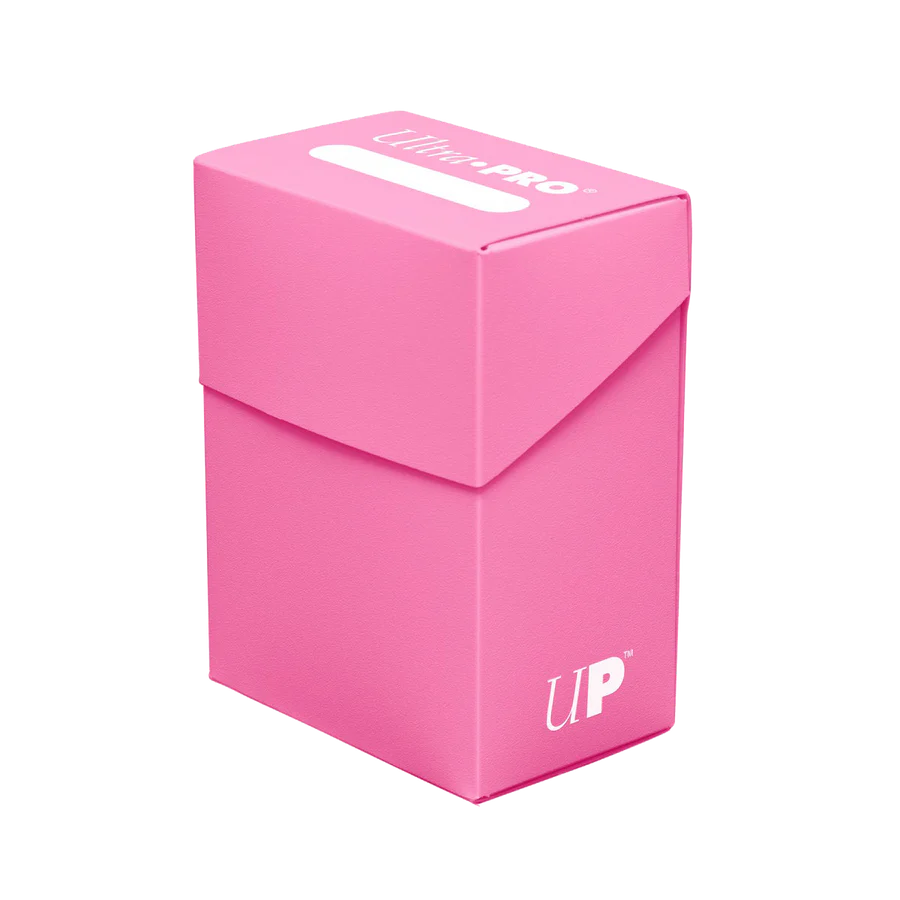 Ultra PRO Solid Color Pink Deck Box