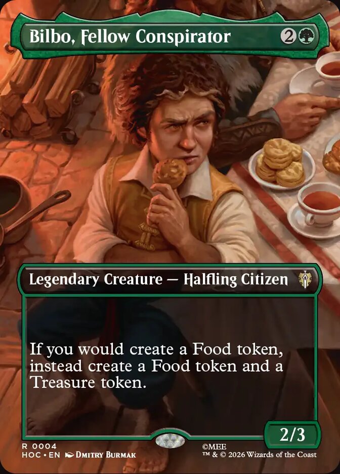 Bilbo, Fellow Conspirator - The Hobbit Eternal #4 (Lightly Played Foil)