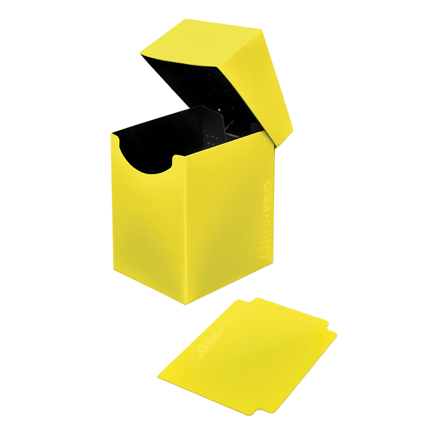 Ultra PRO Eclipse PRO 100+ Lemon Yellow Deck Box