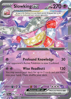 Slowking ex Holofoil - Paldea Evolved #86 (Near Mint)