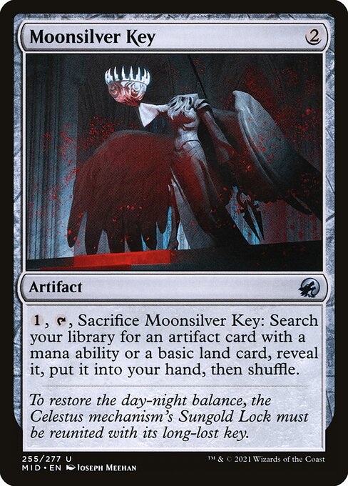 Moonsilver Key - Innistrad: Midnight Hunt #255 (Near Mint)