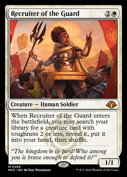 Recruiter of the Guard - Modern Horizons 3 #266 (Near Mint)