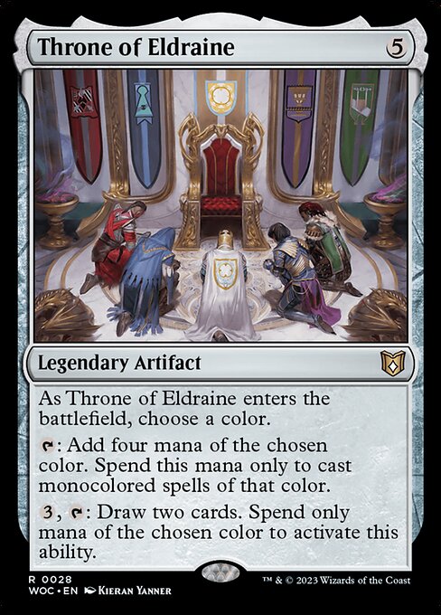 Throne of Eldraine - Commander: Wilds of Eldraine #28 (Lightly Played)