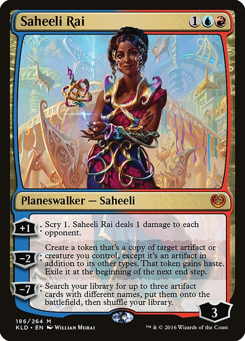 Saheeli Rai - Kaladesh #186 (Near Mint)