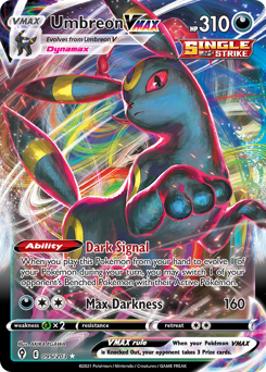 Umbreon VMAX Holofoil - Evolving Skies #95 (Near Mint)