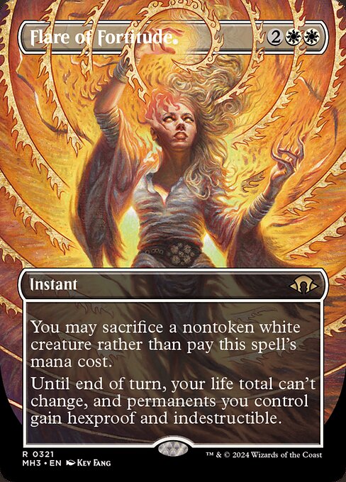 Flare of Fortitude - Modern Horizons 3 #321 (Near Mint)