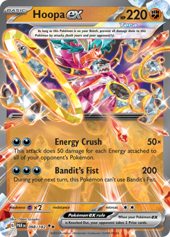 Hoopa ex Holofoil - Paradox Rift #98 (Near Mint)