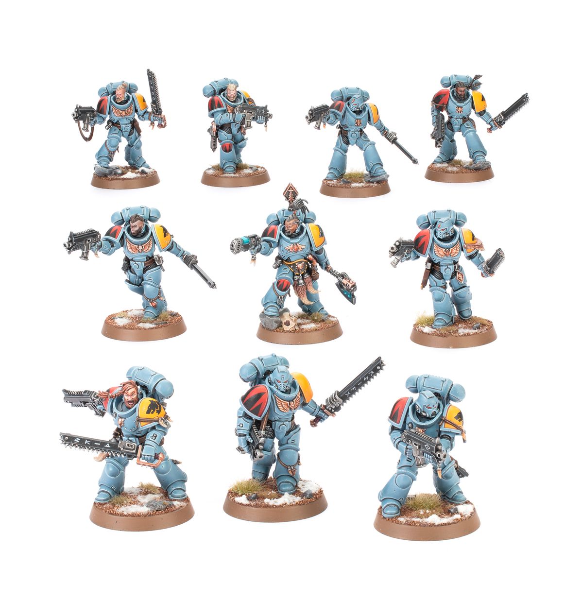 Space Wolves  - Grey Hunters