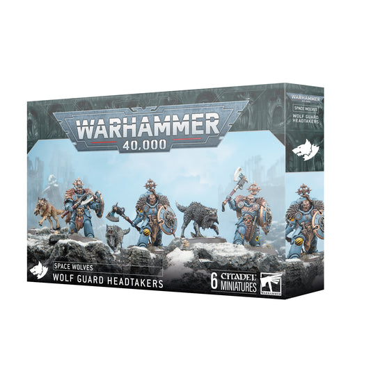 Games Workshop Space Wolves  - Wolf guard Headtakers
