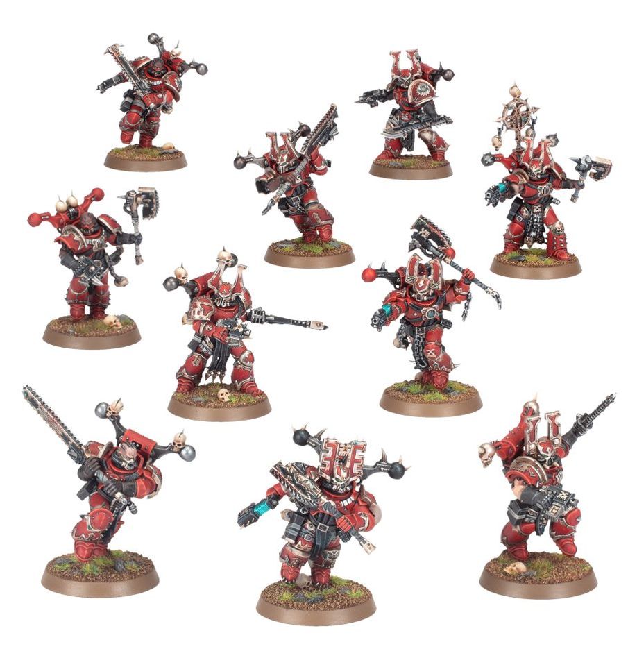 Warhammer 40,000: World Eaters: Khorne Berzerkers
