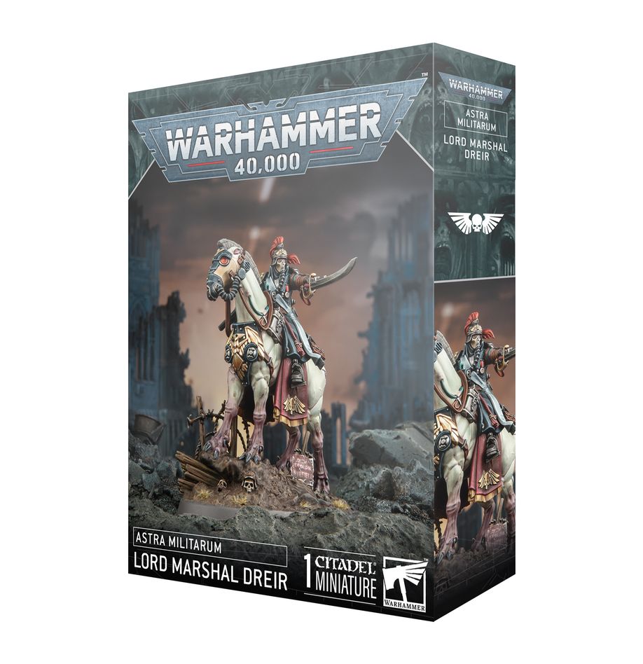 Warhammer 40,000 Astra Militarum Lord Marshal Dreir