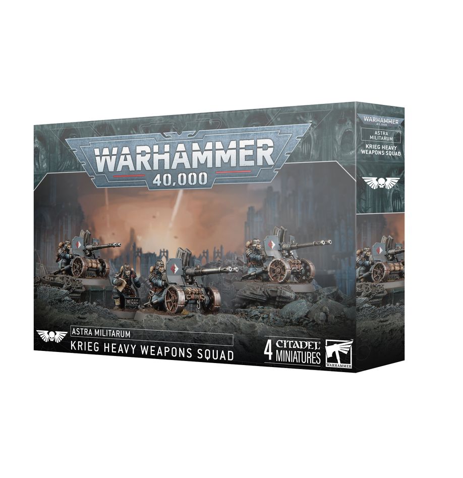 Warhammer 40,000 Astra Militarum Kreig Heavy Weapons Squad