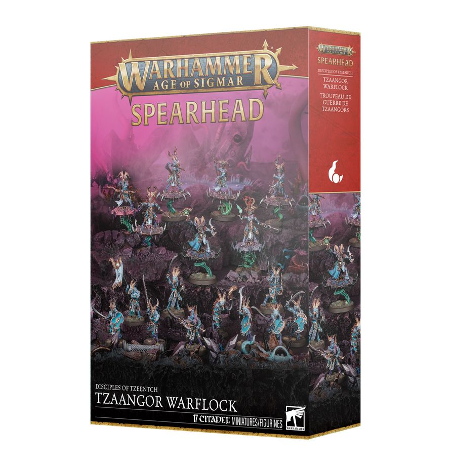 Warhammer Age of Sigmar Disciples of Tzeentch Tzaangor Warflock