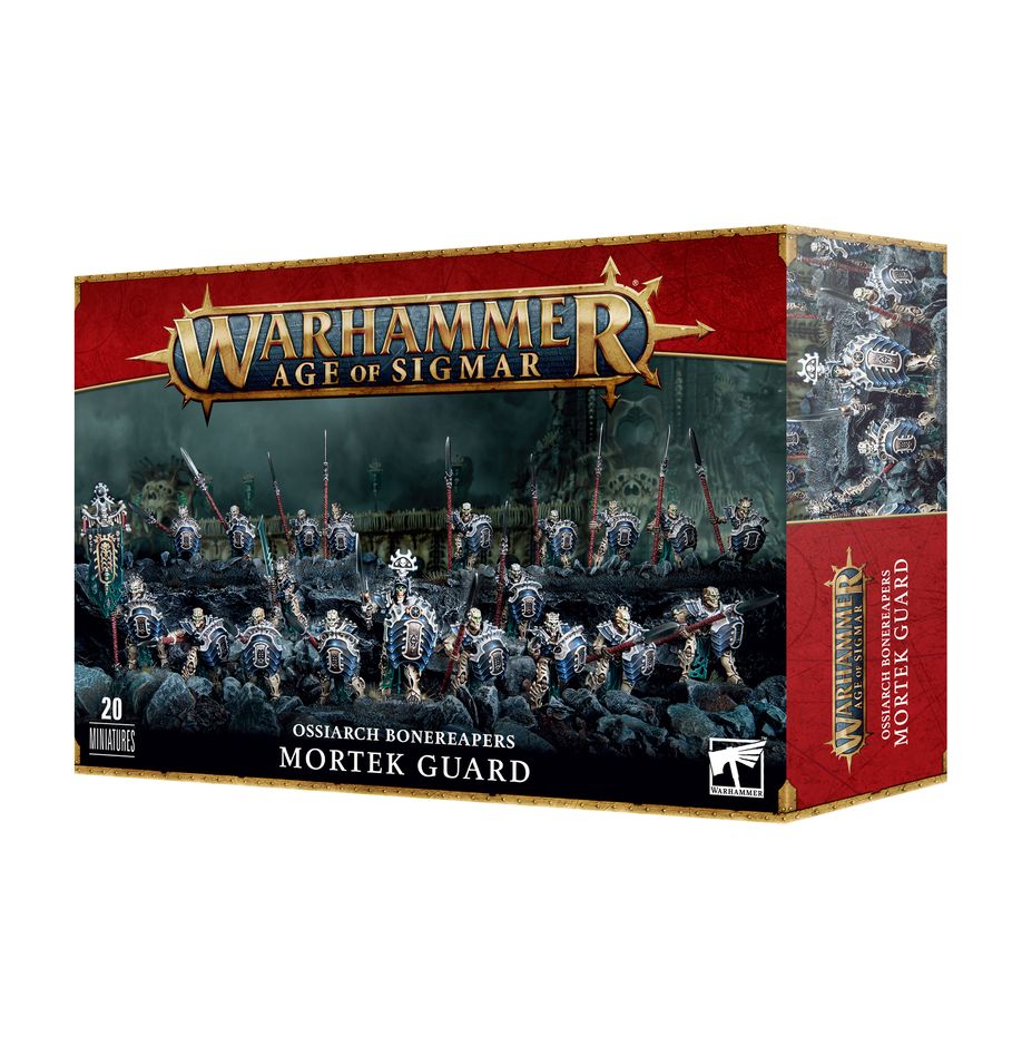 Age of Sigmar Ossiarch Bonereapers Mortek Guard