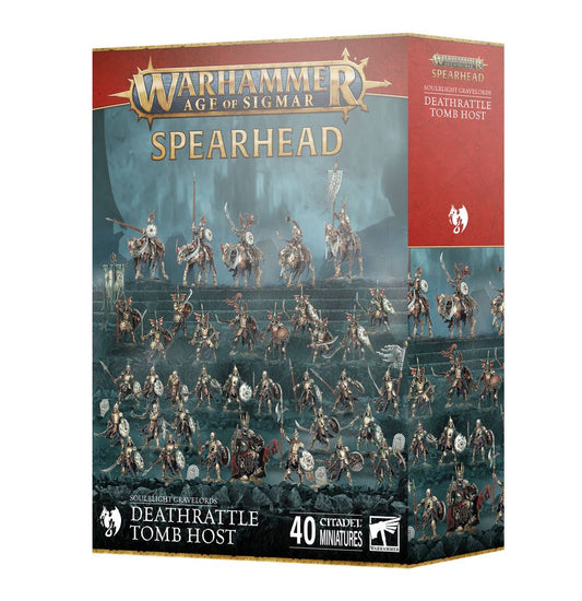 Age of Sigmar Soulblight Gravelords Deathrattle Tomb Host