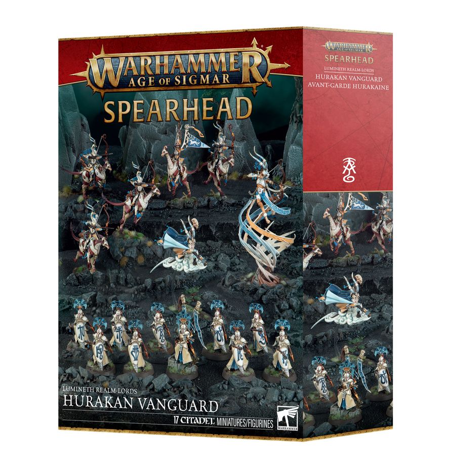 Warhammer Age of Sigmar Spearhead Lumineth Realm-Lords Hurakan Vanguard