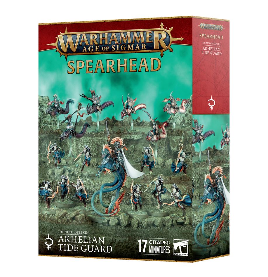 Age of Sigmar Idoneth Deepkin Spearhead Akhelian Tide Guard