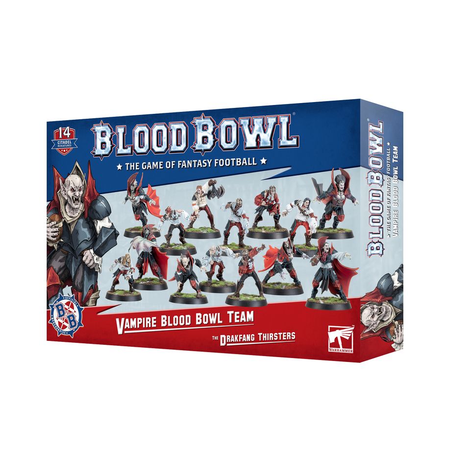 Warhammer Vampire Blood Bowl Team The Drakfang Thirsters