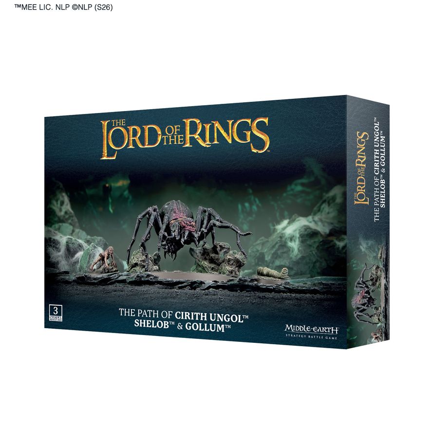 Middle-Earth Strategy Battle Game The Lord of The Rings The Path of Cirith Ungol, Shelob, & Gollum