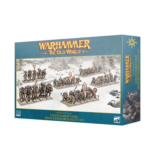 Warhammer The Old World Warriors of Chaos Chaos Marauders Army Reinforcement Set