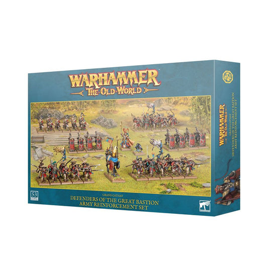Warhammer The Old World Grand Cathay Defenders of the Great Bastion Army Reinforcement Set