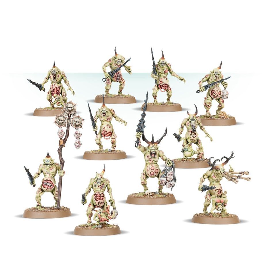 Maggotkin of Nurgle Plaguebearers