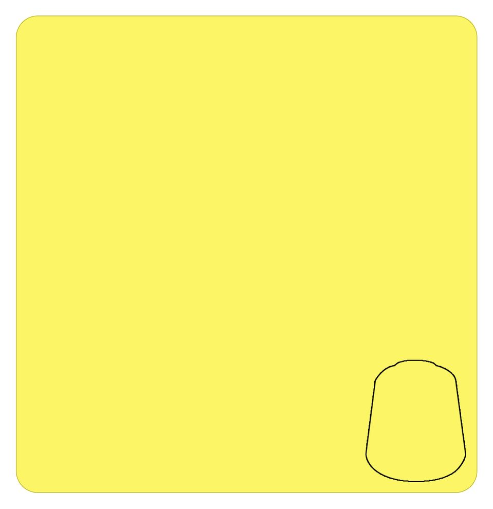 Warhammer Colour Layer Paint Dorn Yellow