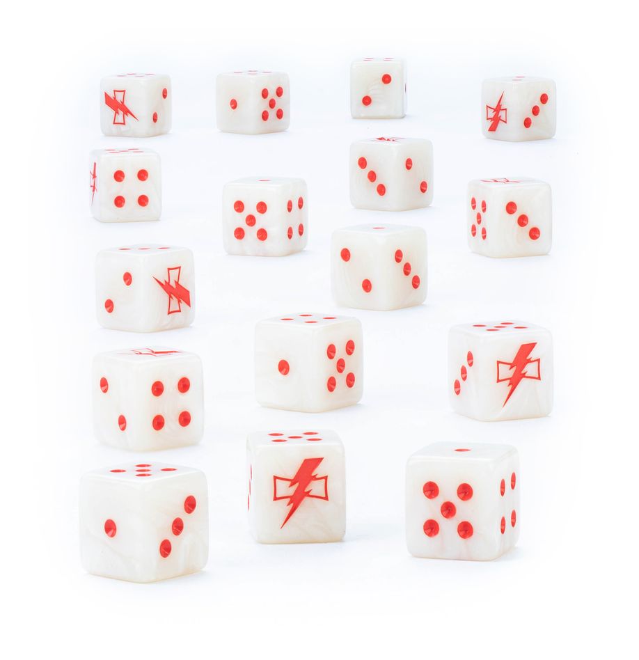 Warhammer 40,000 White Scars Dice Set