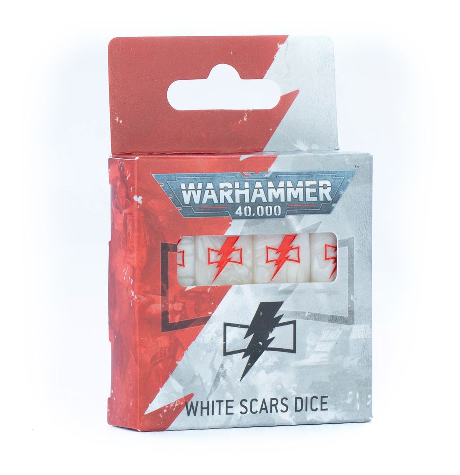 Warhammer 40,000 White Scars Dice Set