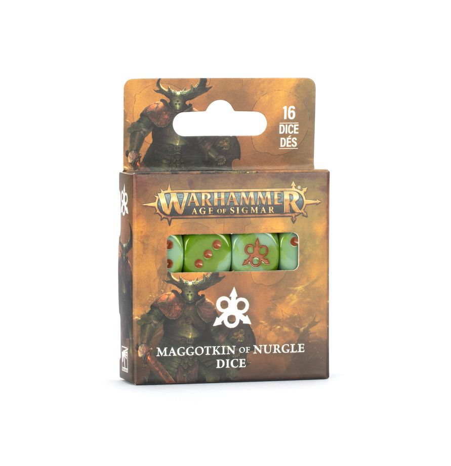 Age of Sigmar Maggotkin of Nurgle Dice