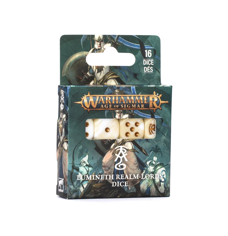 Warhammer Age of Sigmar Lumineth Realm Lords Dice