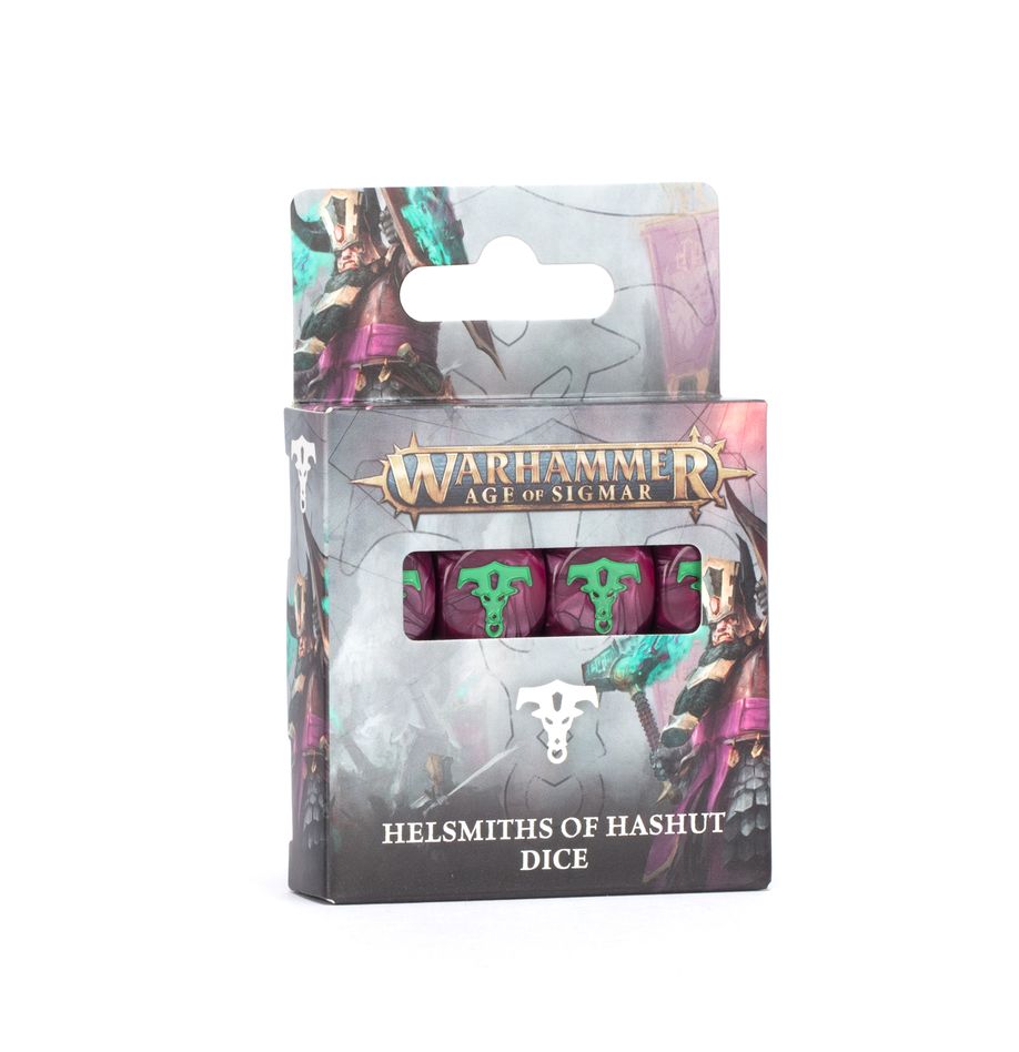 Warhammer Age of Sigmar Helsmiths of Hashut Dice Set