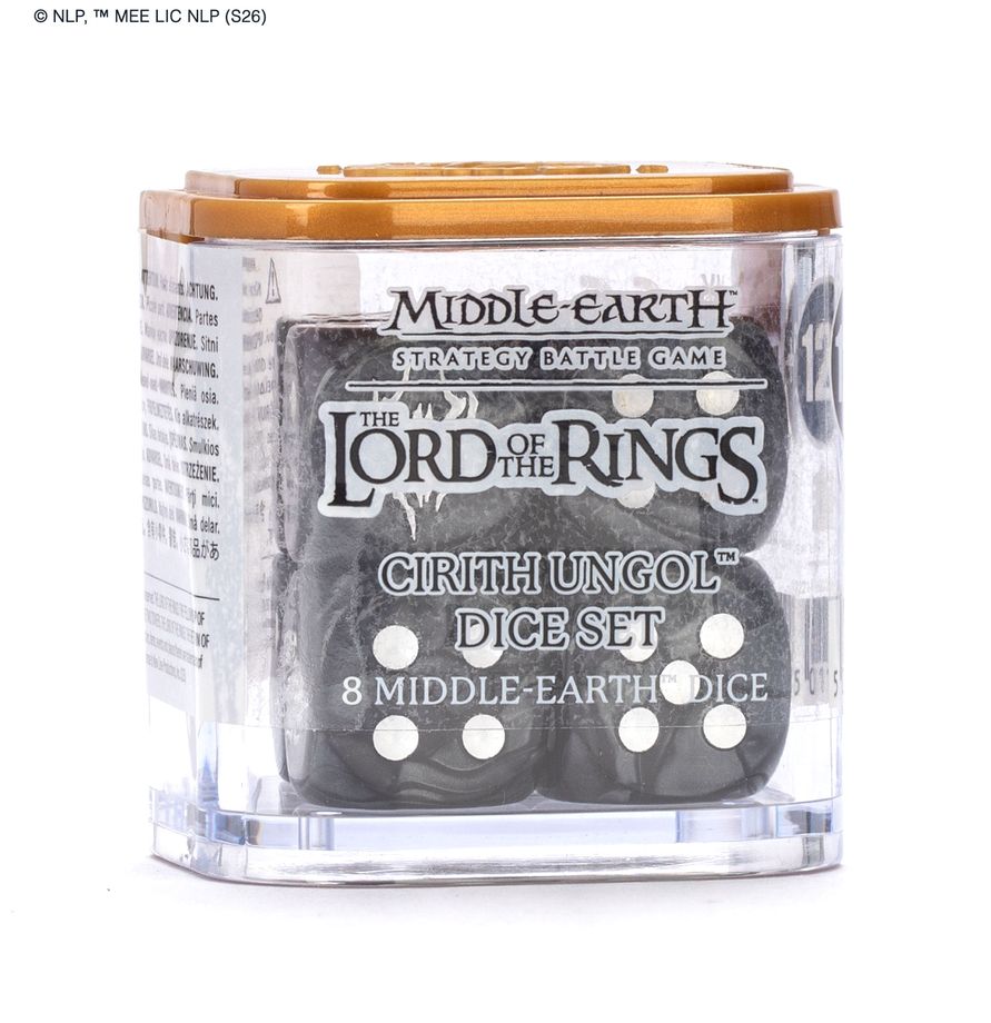Middle-Earth Strategy Battle Game The Lord of The Rings Cirith Ungol Dice Set